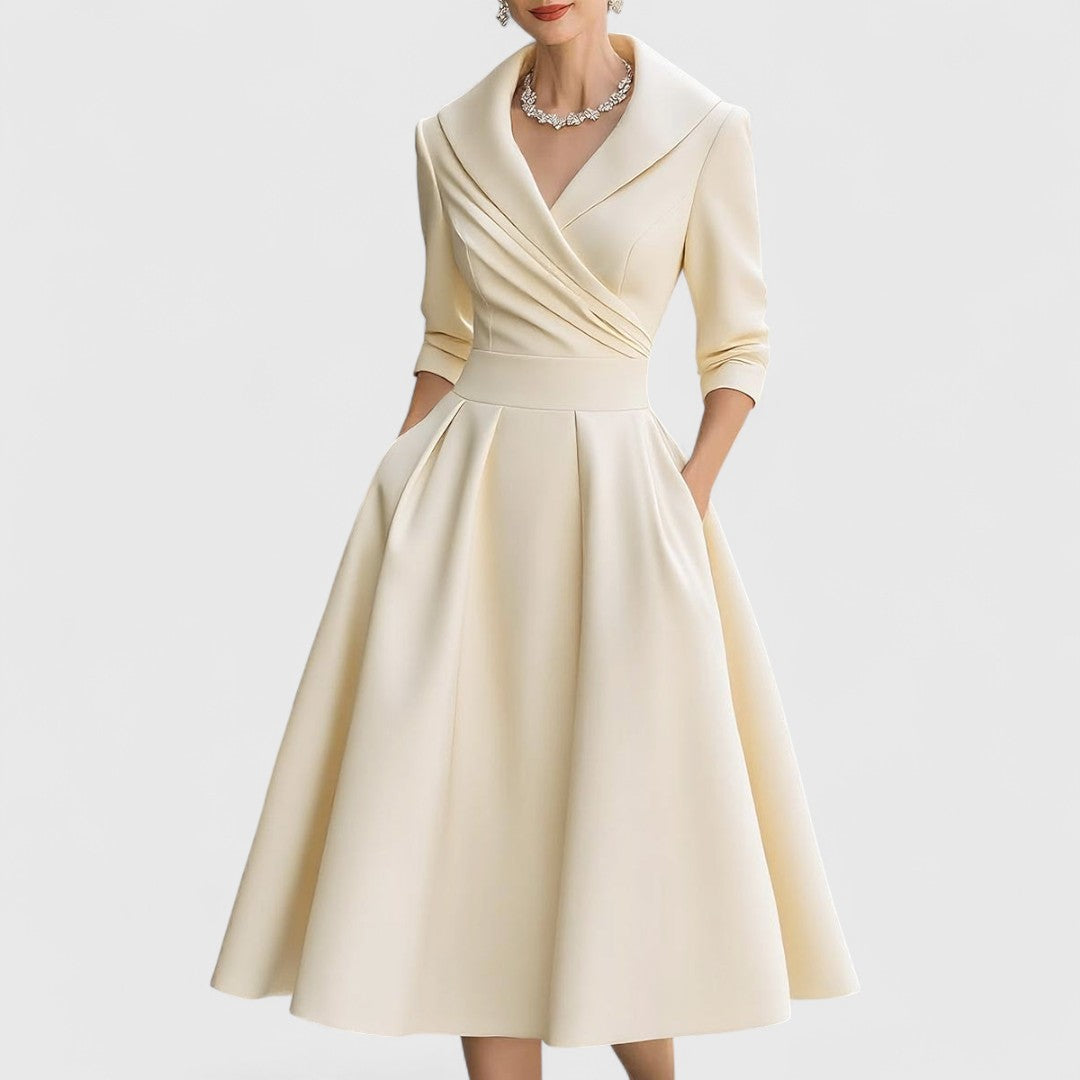 Sophie - Elegant Midi Dress