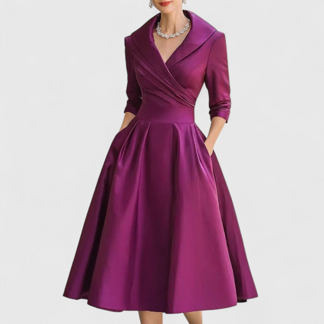 Sophie - Elegant Midi Dress