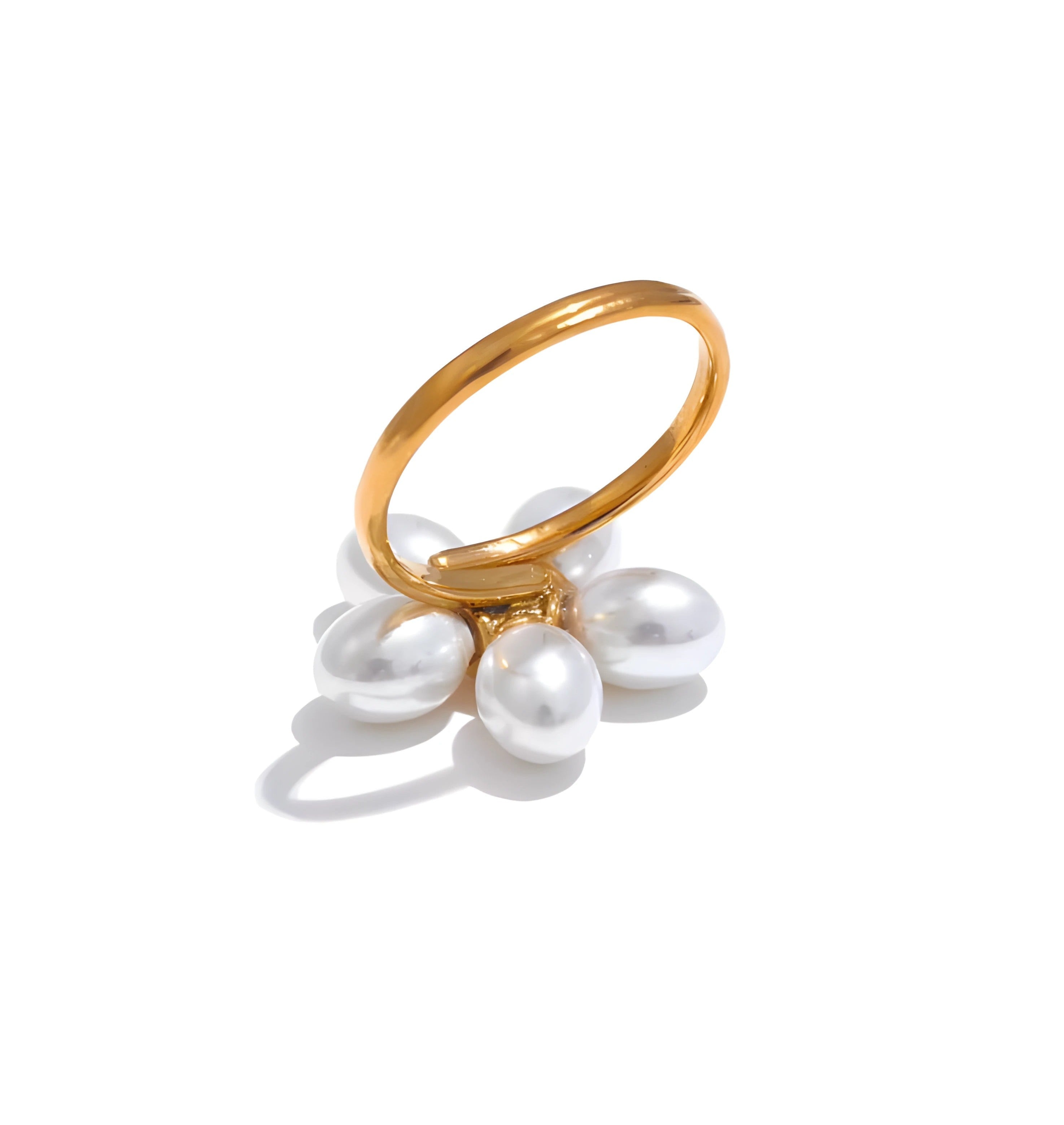 Léopoldine – Verstelbare parelring