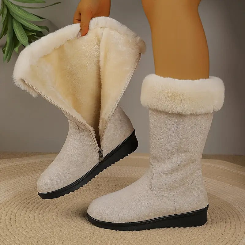 Clara - Cozy Long Everyday Boots