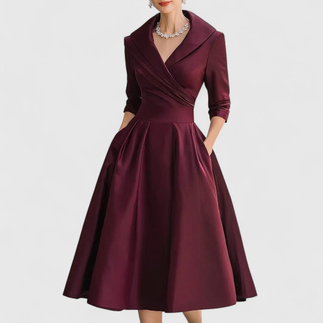 Sophie - Elegant Midi Dress