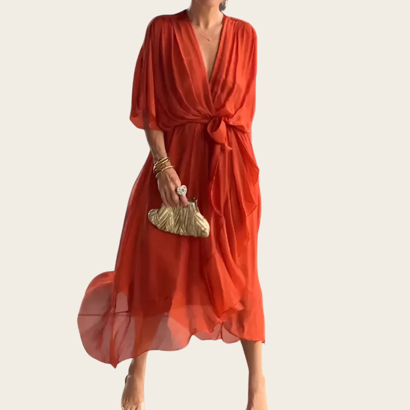 Sophie - Elegant Wrap Dress