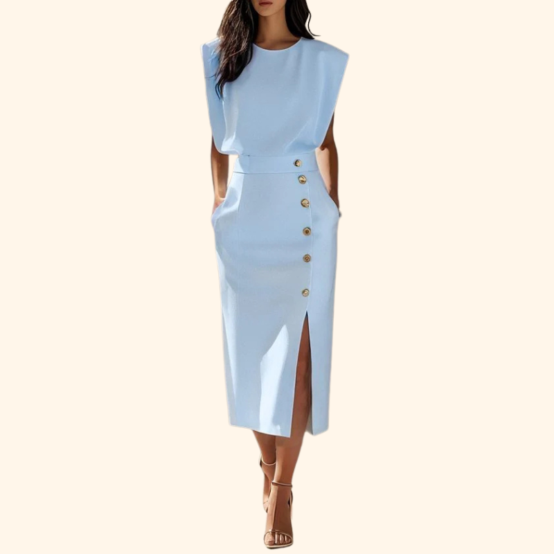 Clara - Elegant Midi Dress