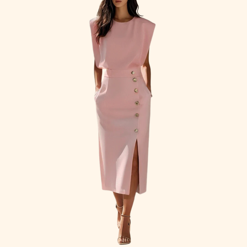 Clara - Elegant Midi Dress