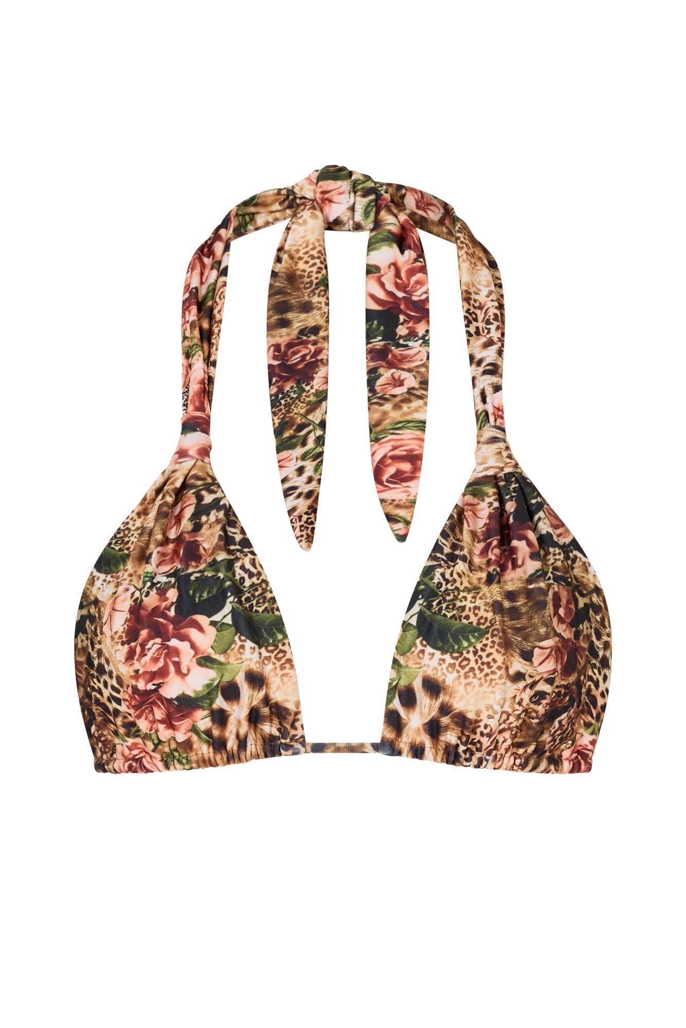 Bianka Top - Roze Luipaardprint