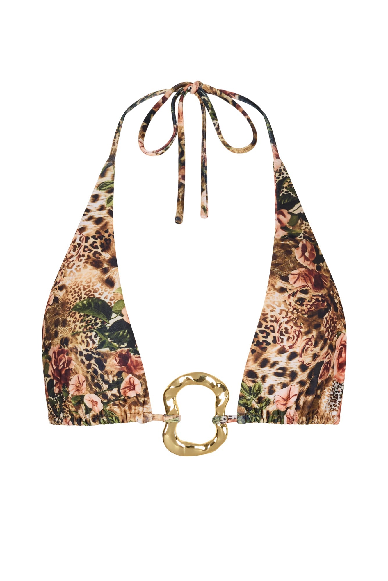 Nikolett Top - Roze Luipaardprint