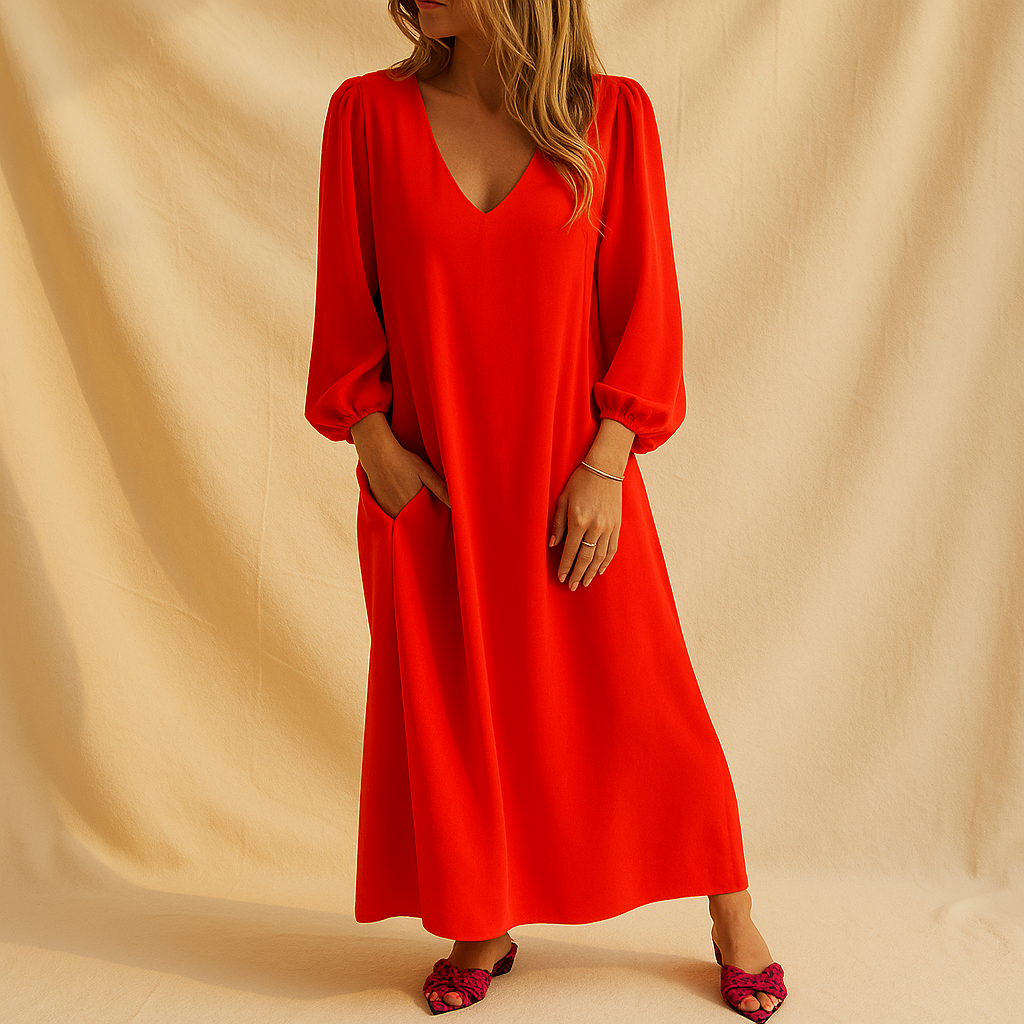 Léontine – Lange avondjurk