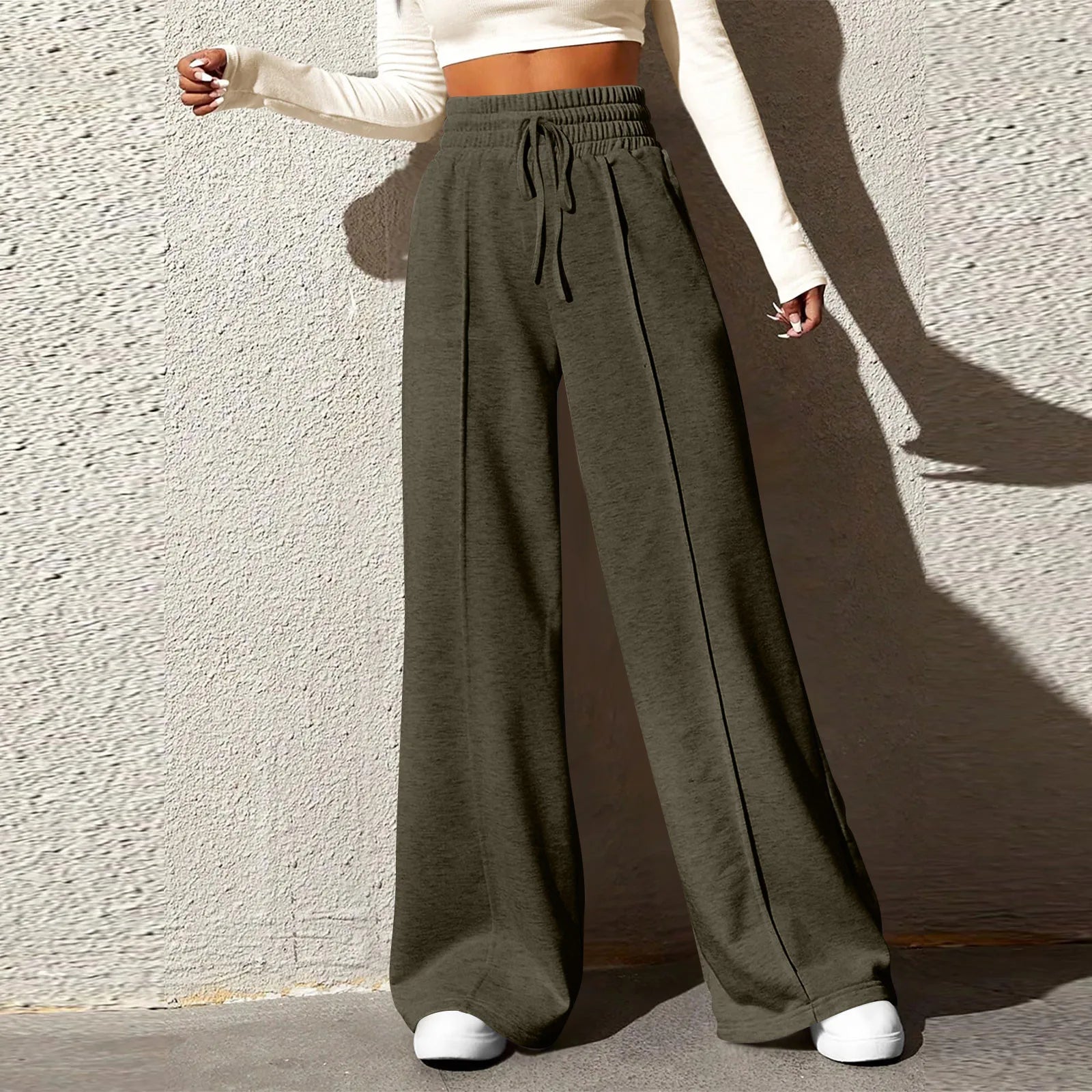 Lila - Pleated Joggers
