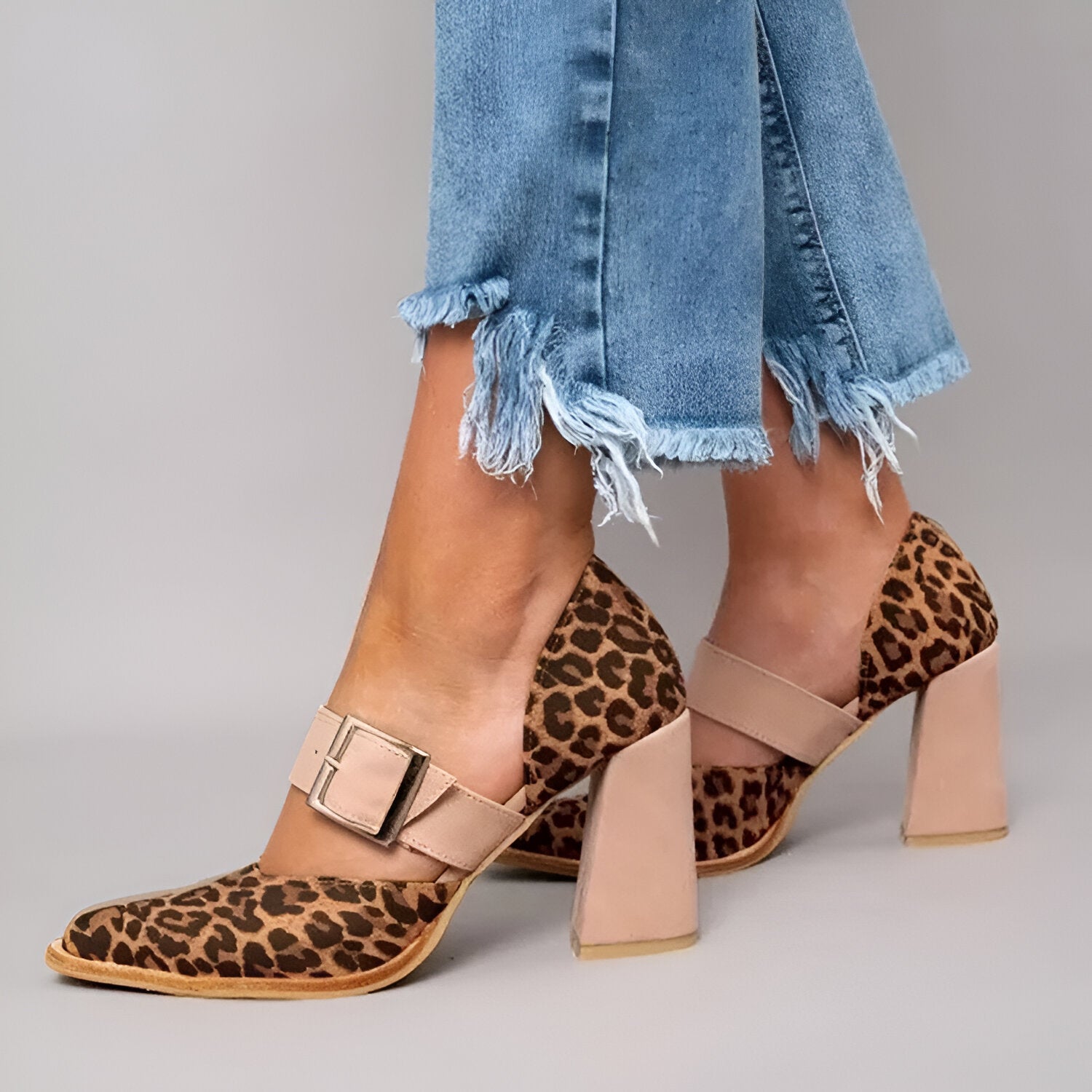 Eleonora – Luipaard Pumps