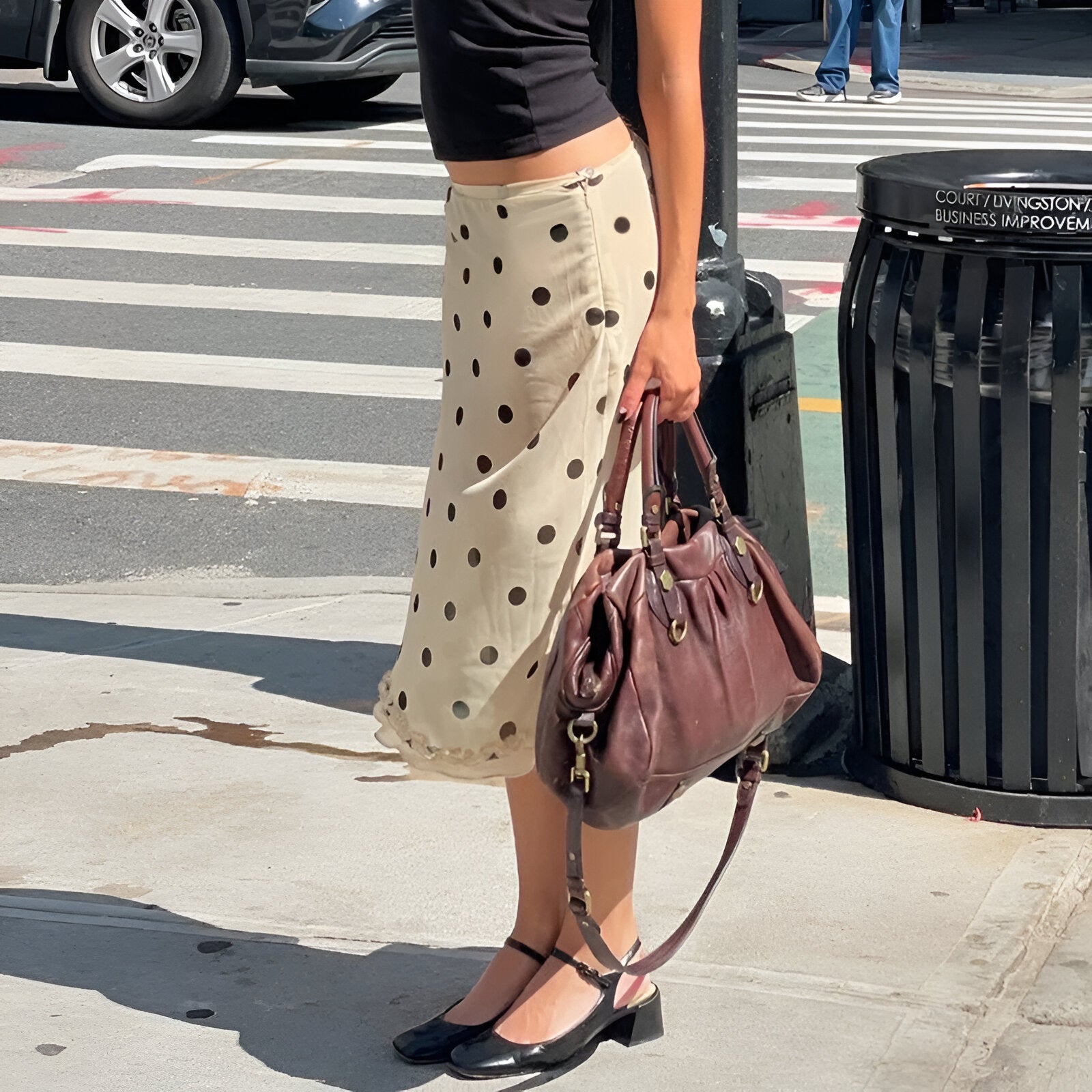 Tatiana - Polka Dot Rok