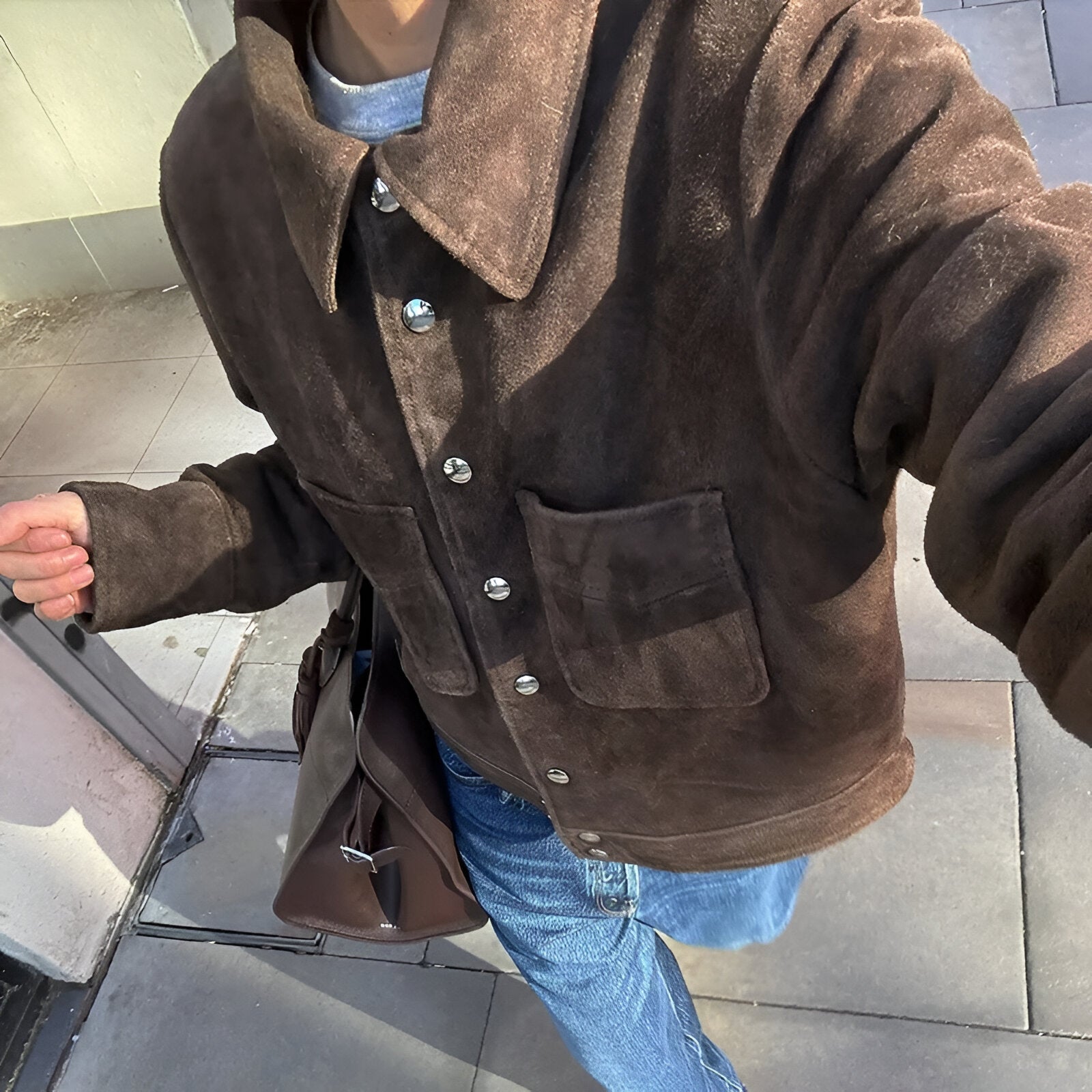 Ella - Suède herfstjas