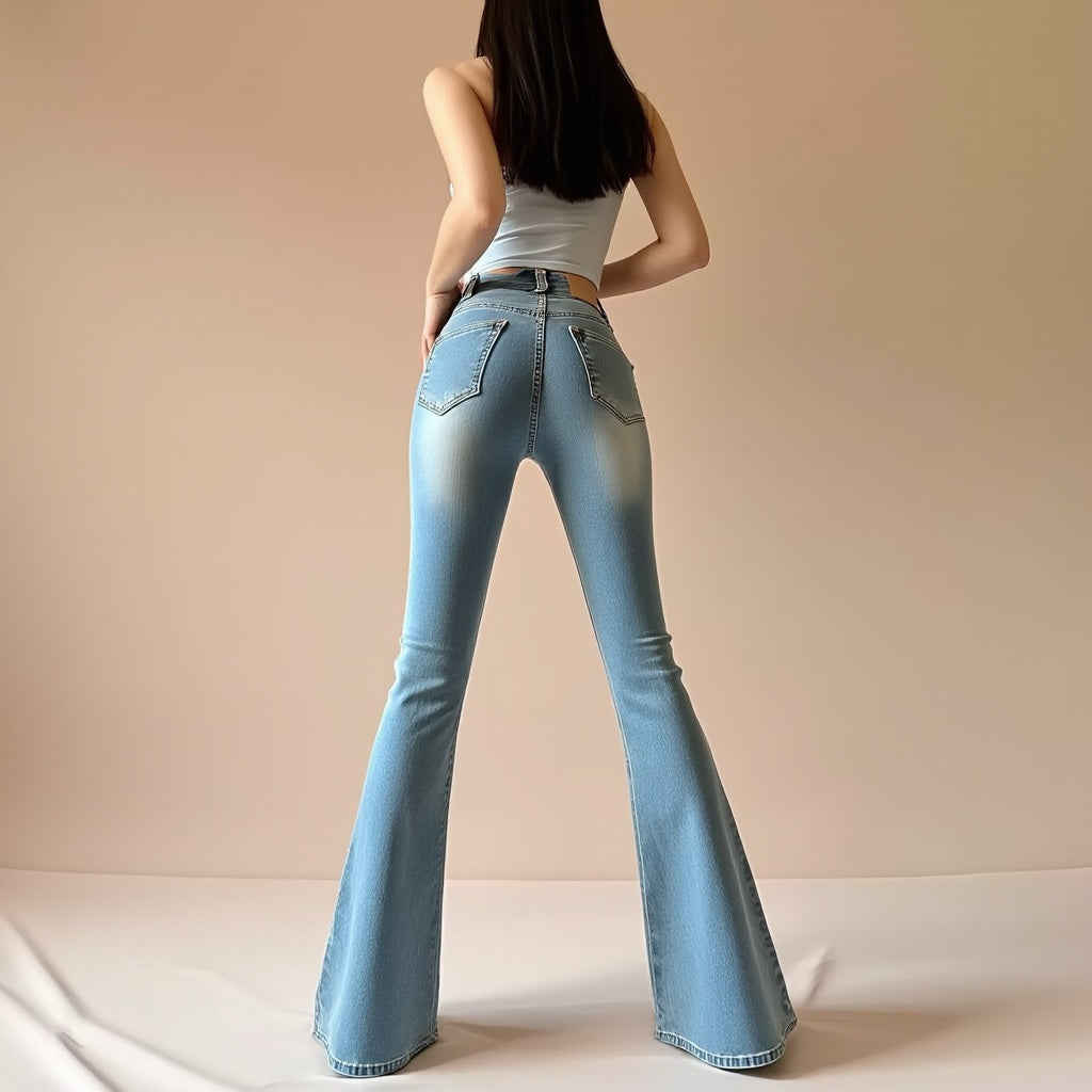 Jeanne – Hoge taille broek