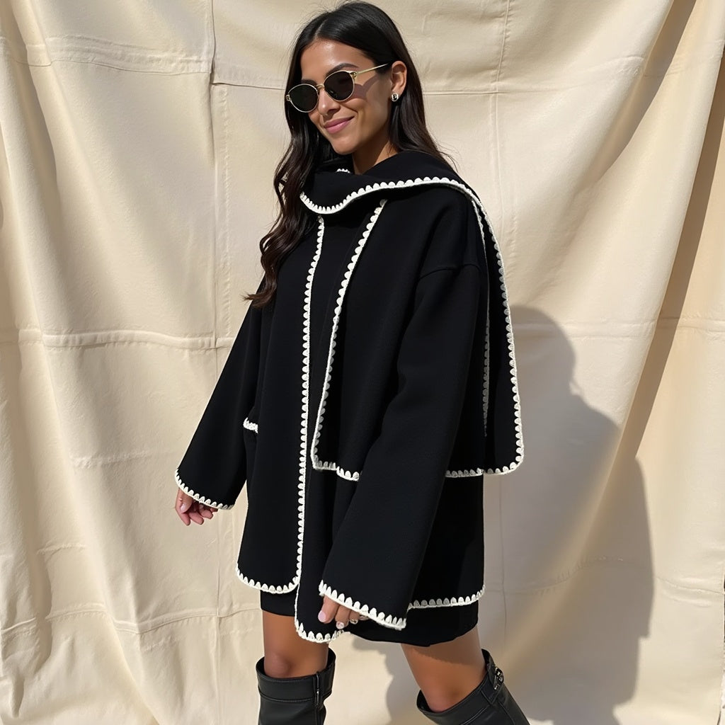 Alizée – Damesjas met sjaal