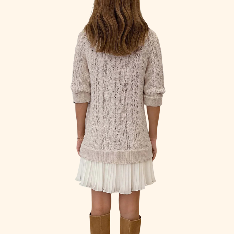 Emma - Cozy Knit Sweater Dress