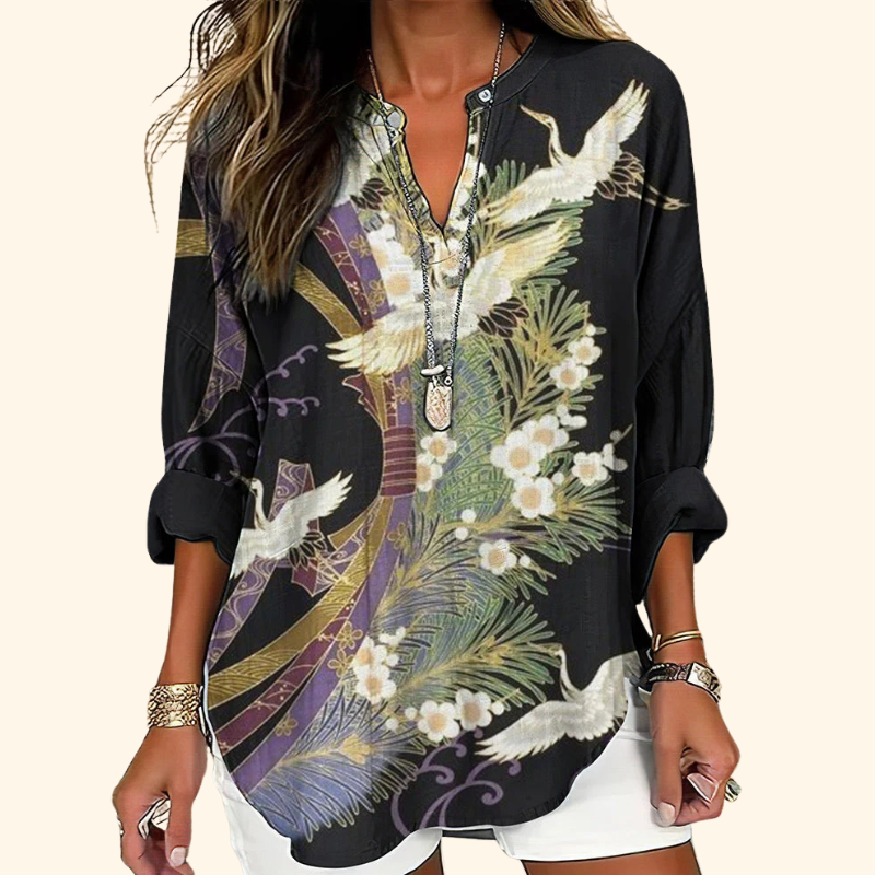 Sophie - Patterned Top