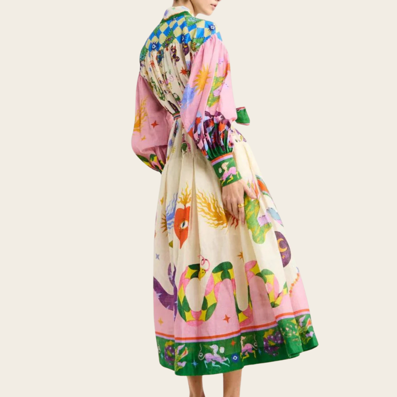 Mia - Flowing Maxi Dress