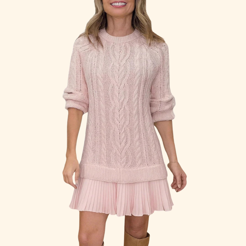 Emma - Cozy Knit Sweater Dress