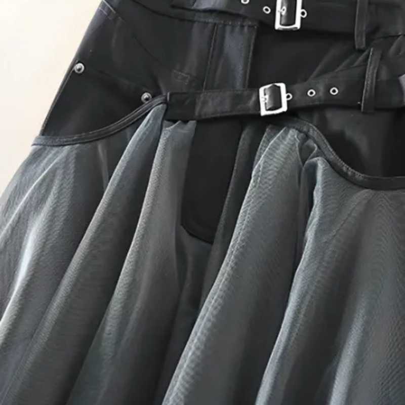 Emma - Floral Patchwork Tulle Skirt