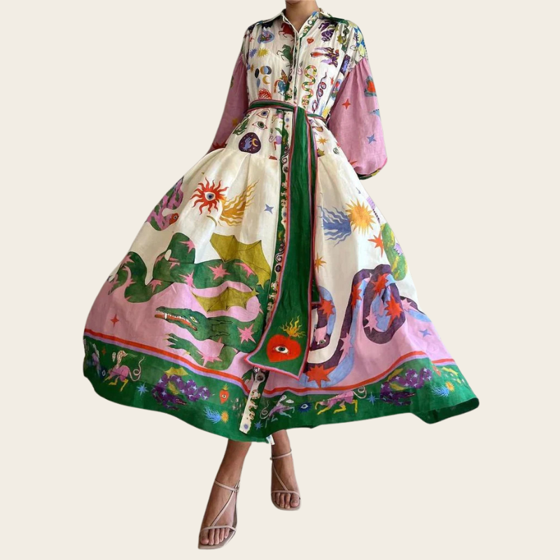 Mia - Flowing Maxi Dress