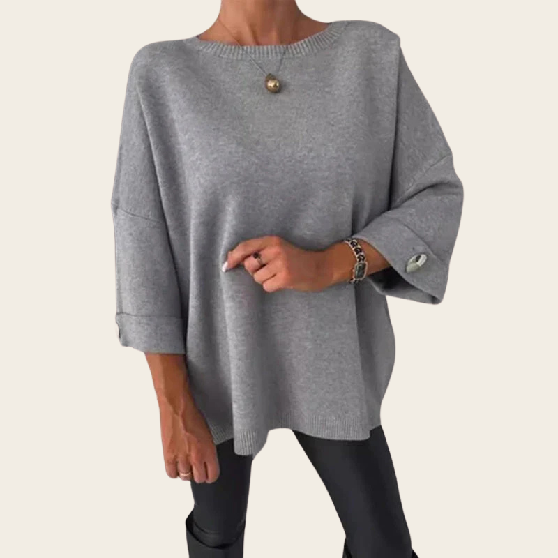 Sophie - Chic Button Sleeve Blouse