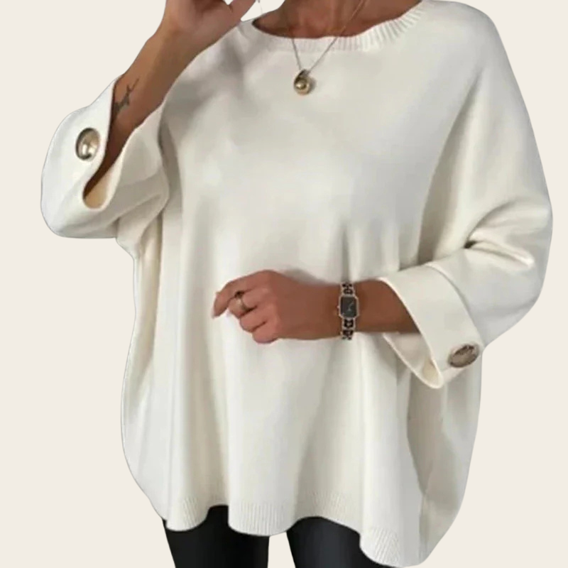 Sophie - Chic Button Sleeve Blouse