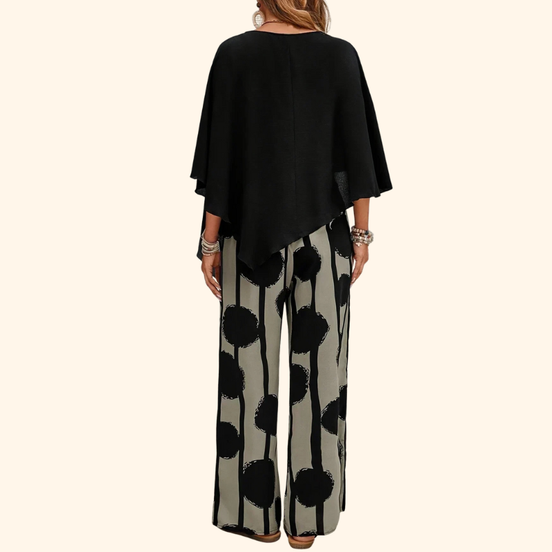 Sofia - Cozy Stretch Waist Two-Piece Ensemble