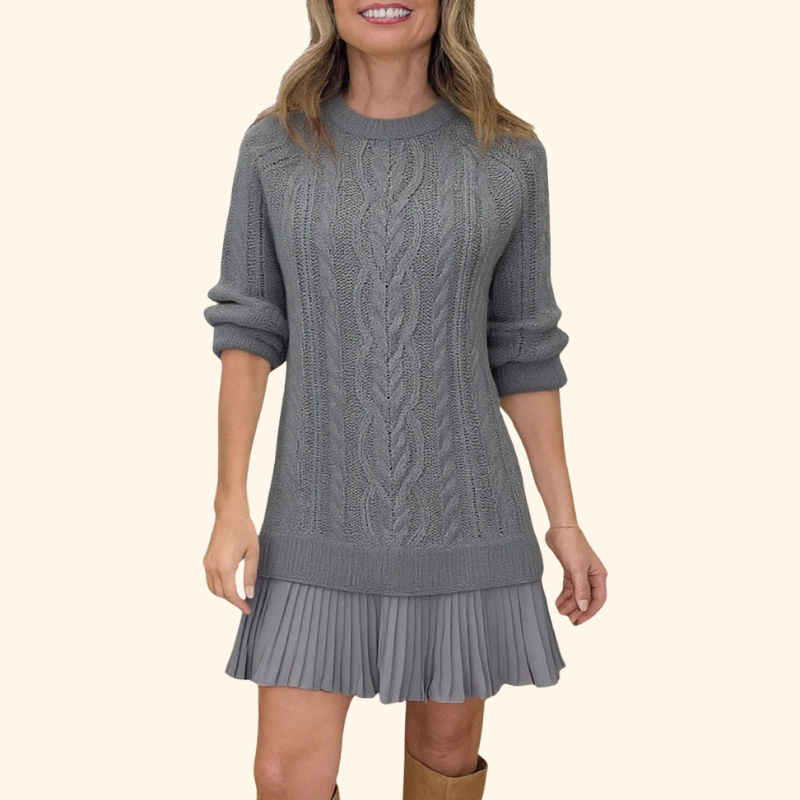 Emma - Cozy Knit Sweater Dress