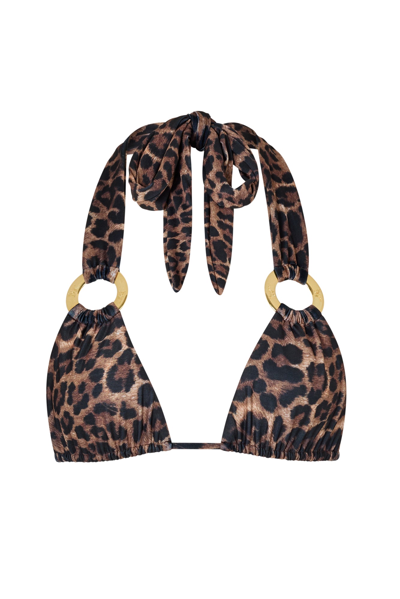 Enikő Top - Leopard Print