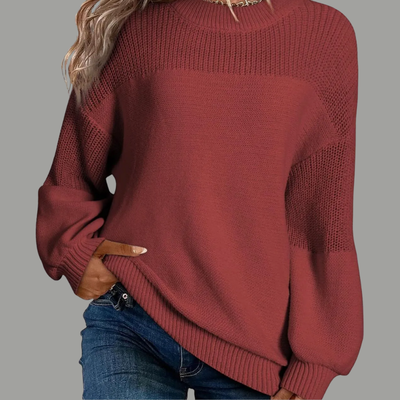 Sophie - Cozy Open-Knit Pullover
