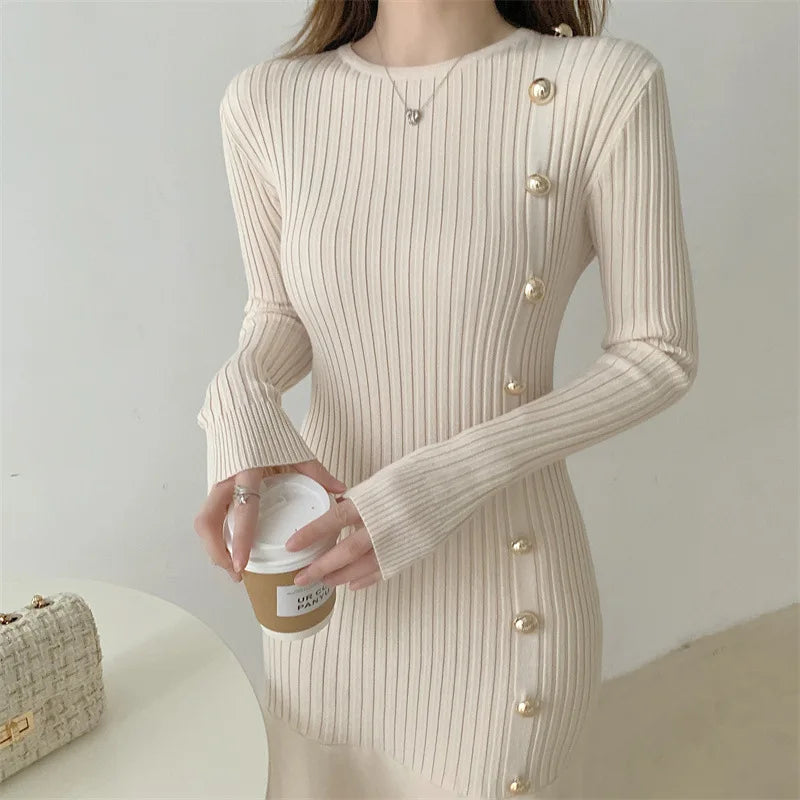 Sophie - Embellished Pearl Dress