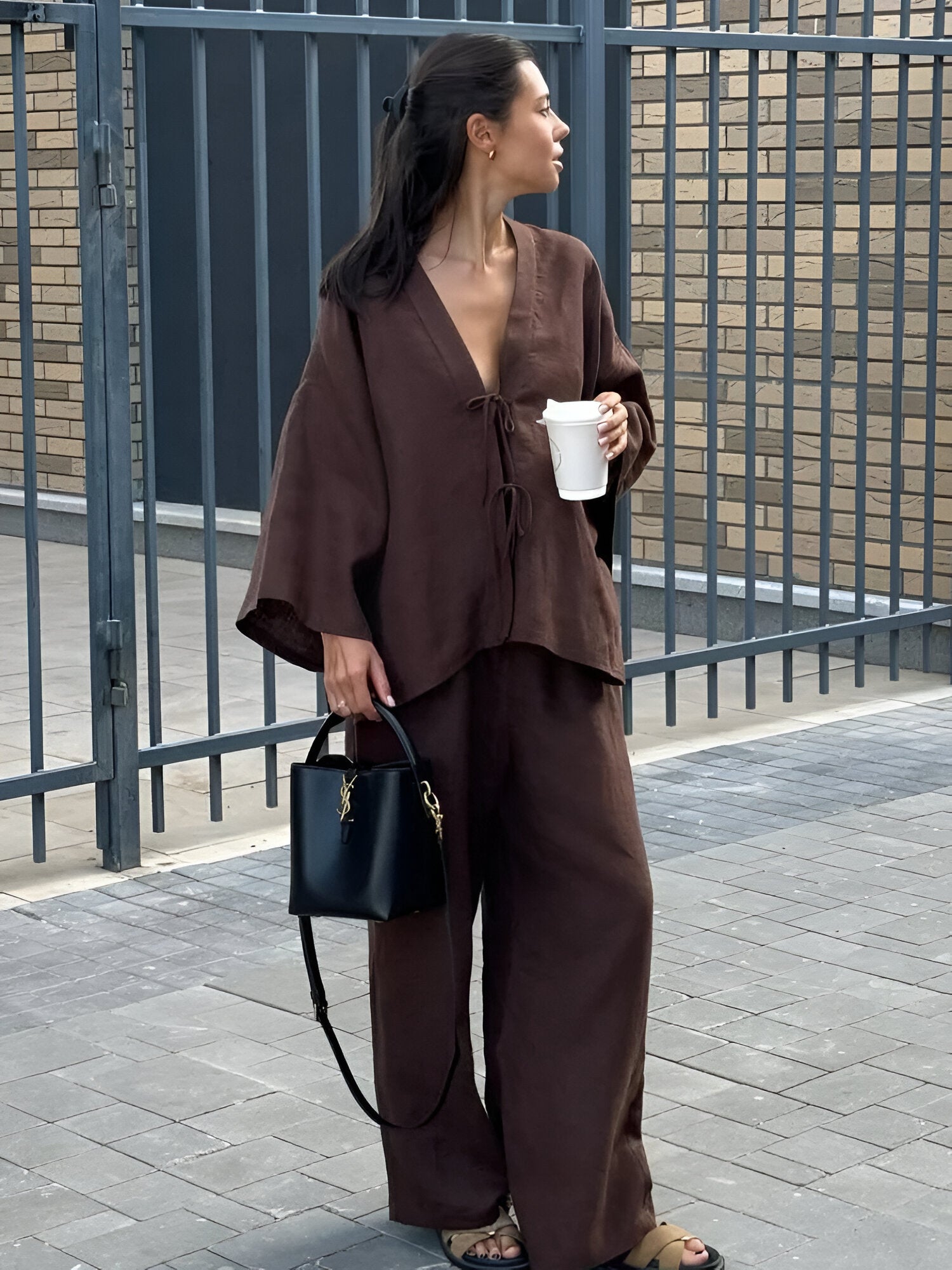Milena - Linnen set