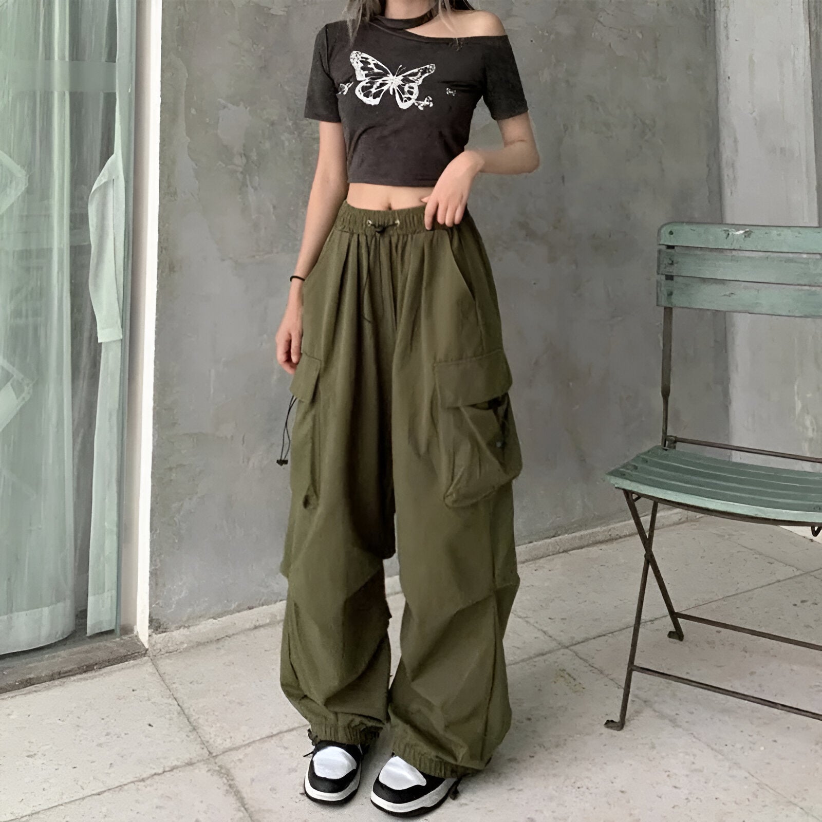 Florelle | Y2K-broek 