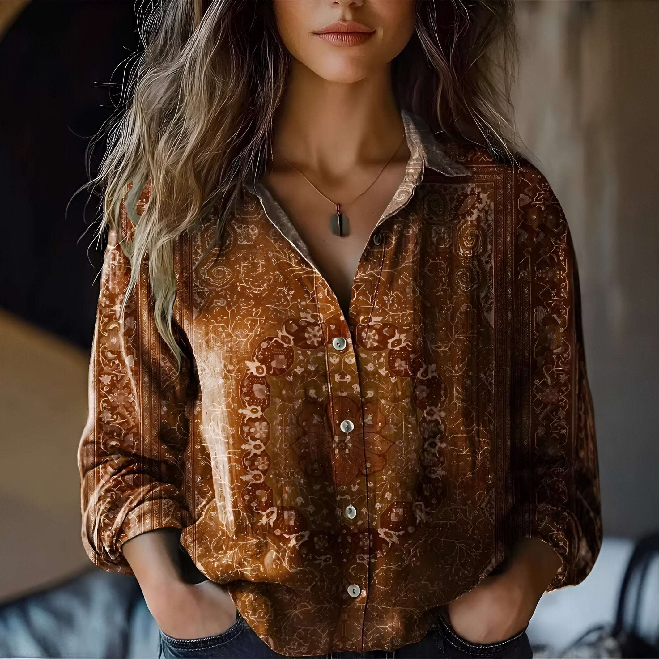 Sofie - Retro Blouse