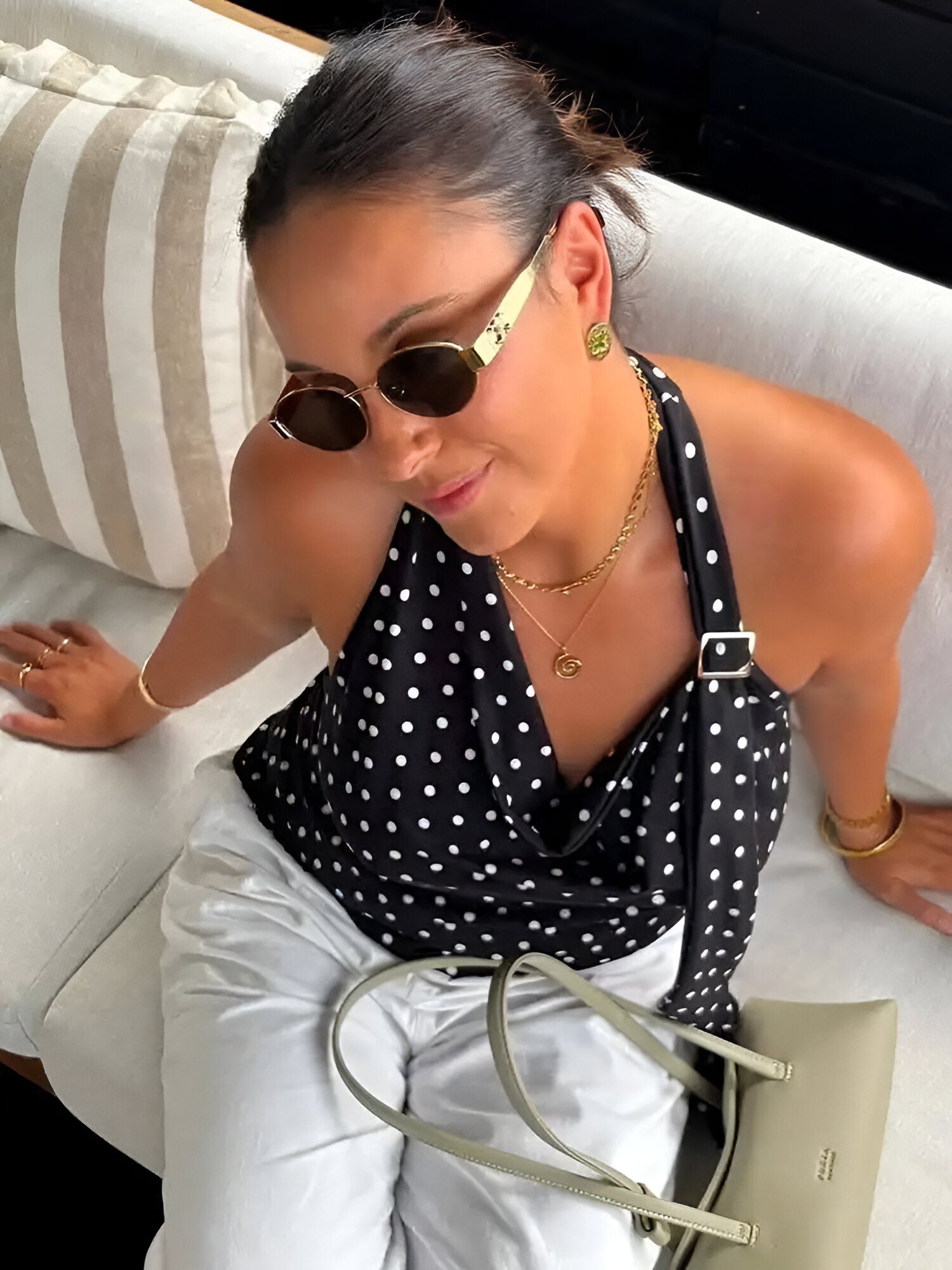 Quintana - Polka Dot Top