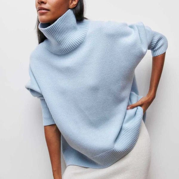 Clara - Cozy turtleneck knitwear