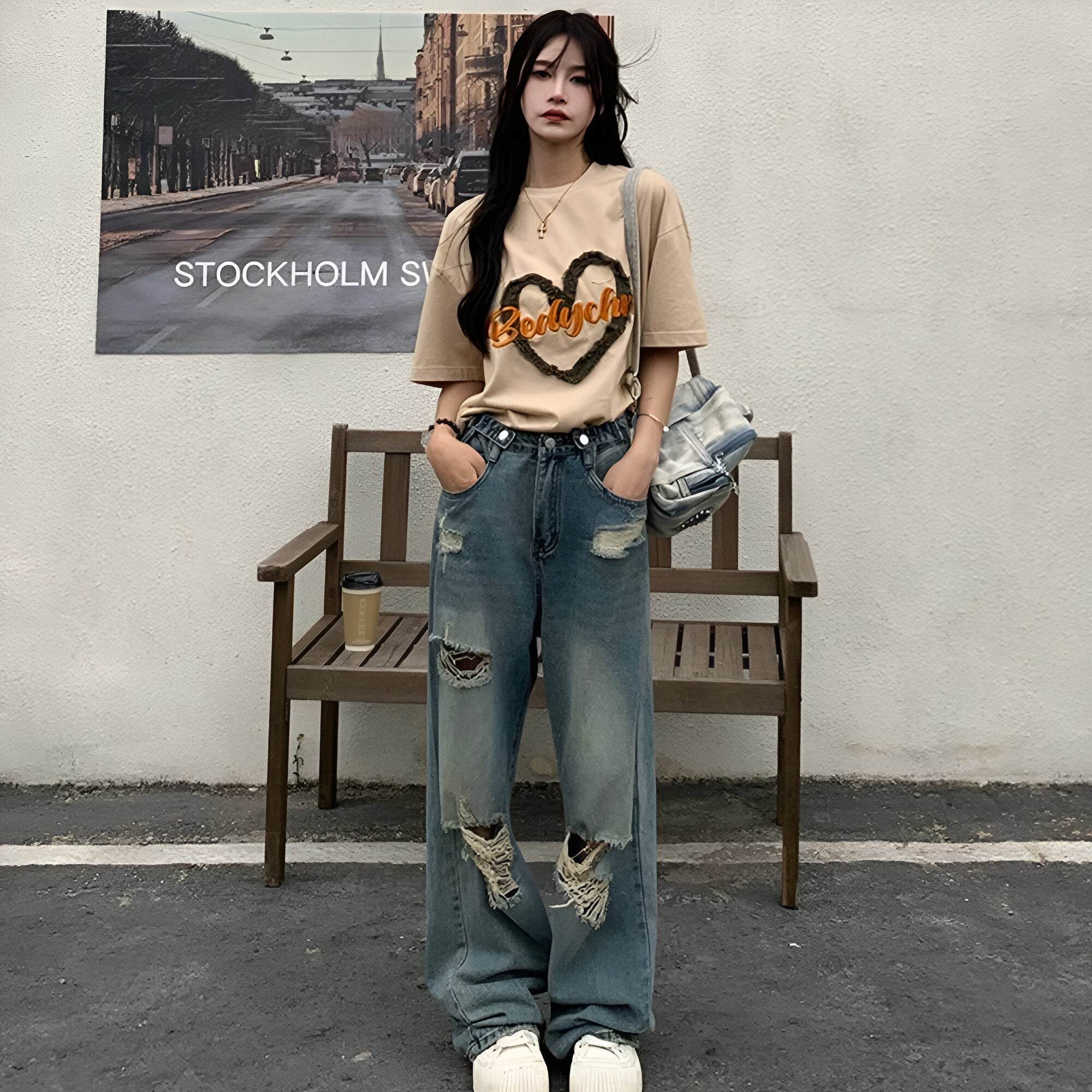 Florelle | Y2K-broek 