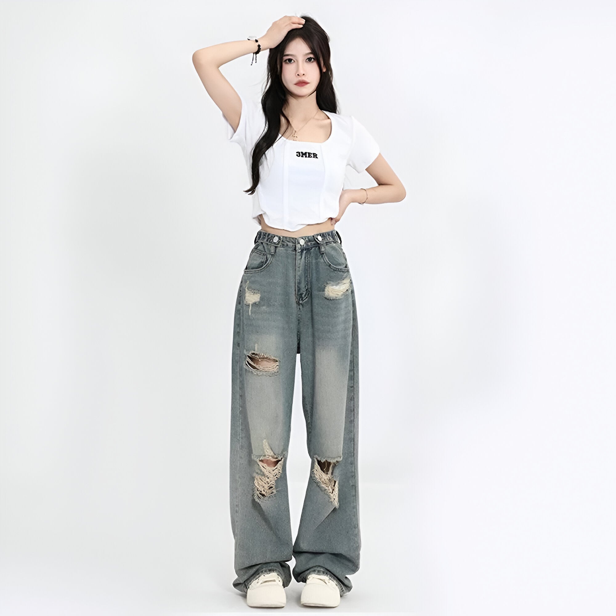 Florelle | Y2K-broek 