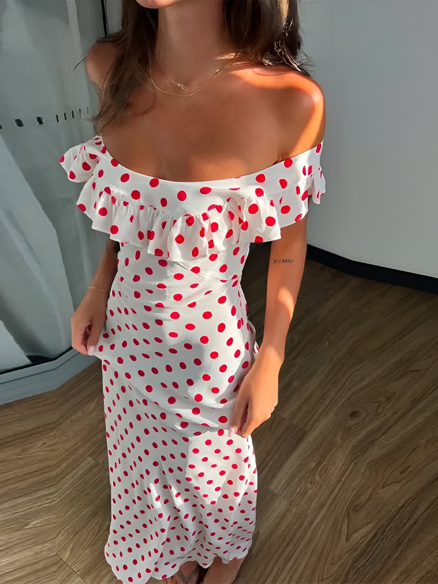 Giselle - Polka Dot Jurk