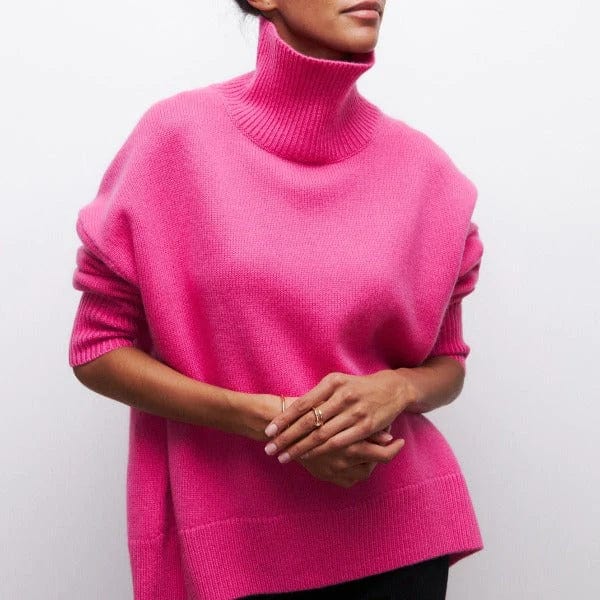 Clara - Cozy turtleneck knitwear
