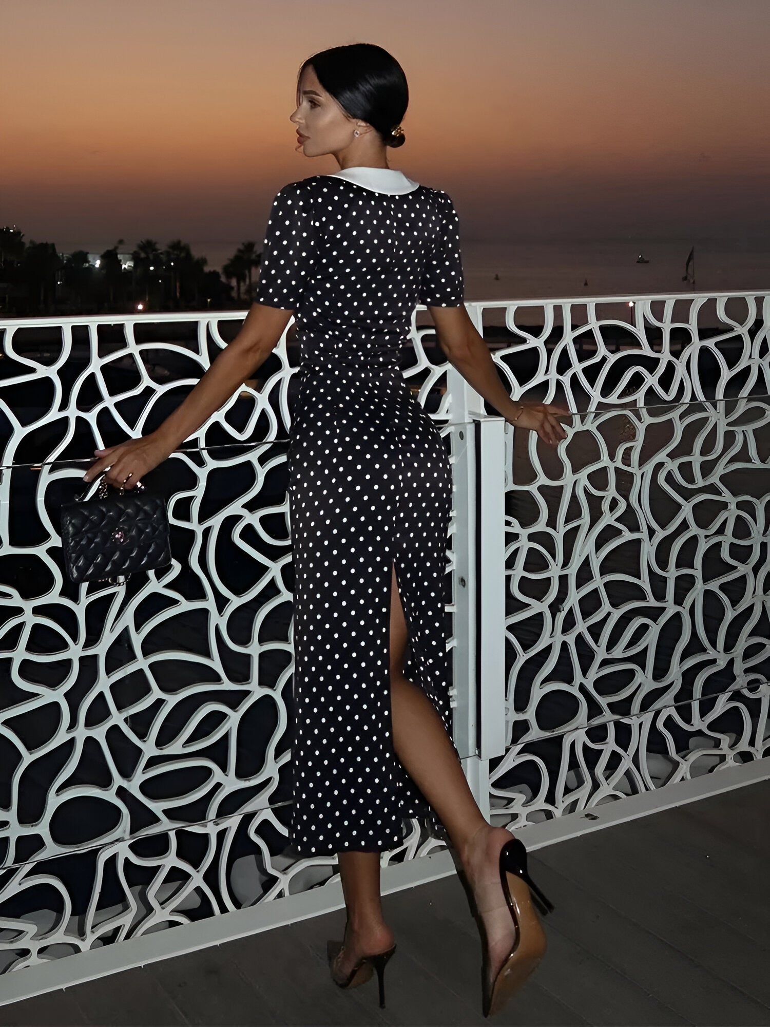 Helena - Polka Dot Jurk