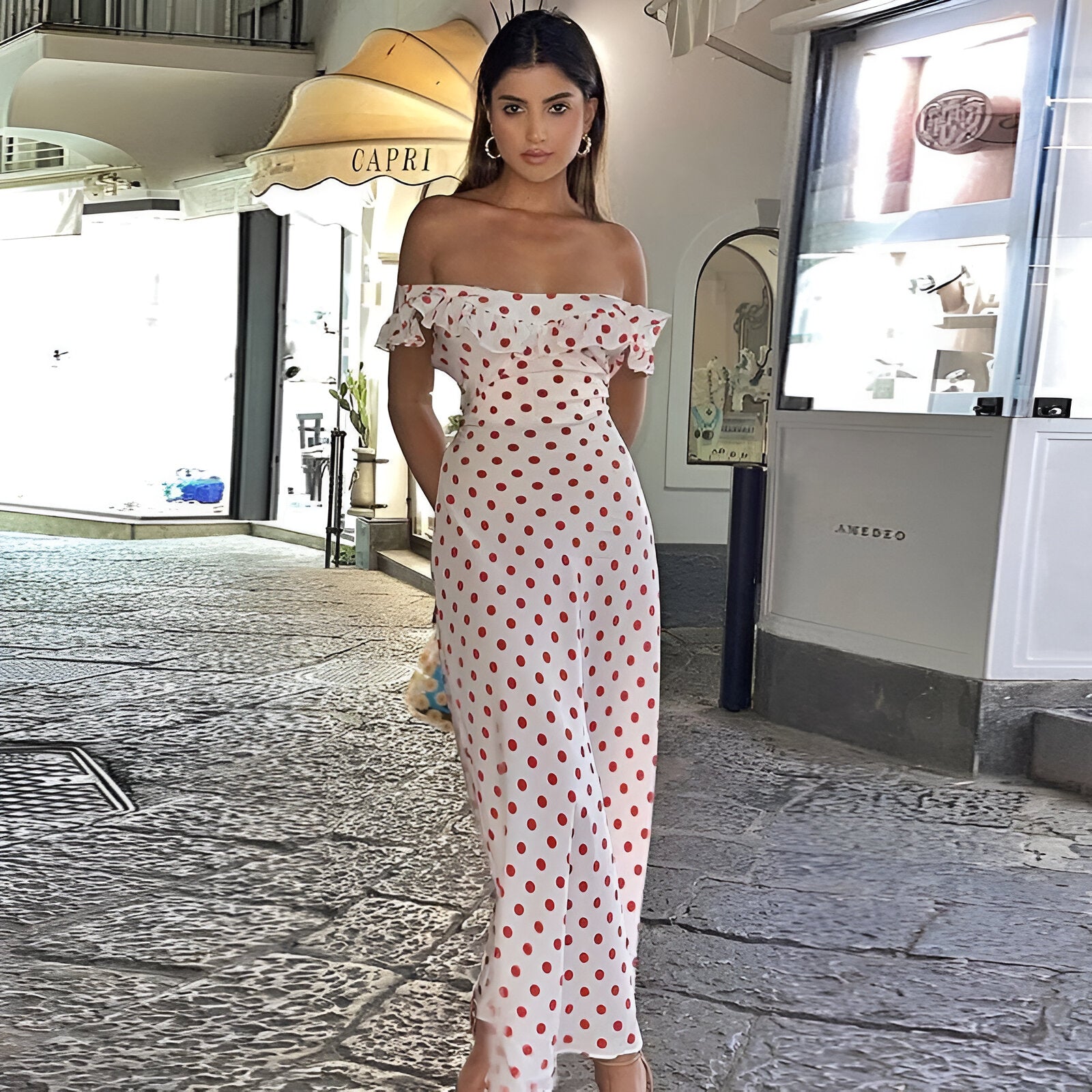 Giselle - Polka Dot Jurk