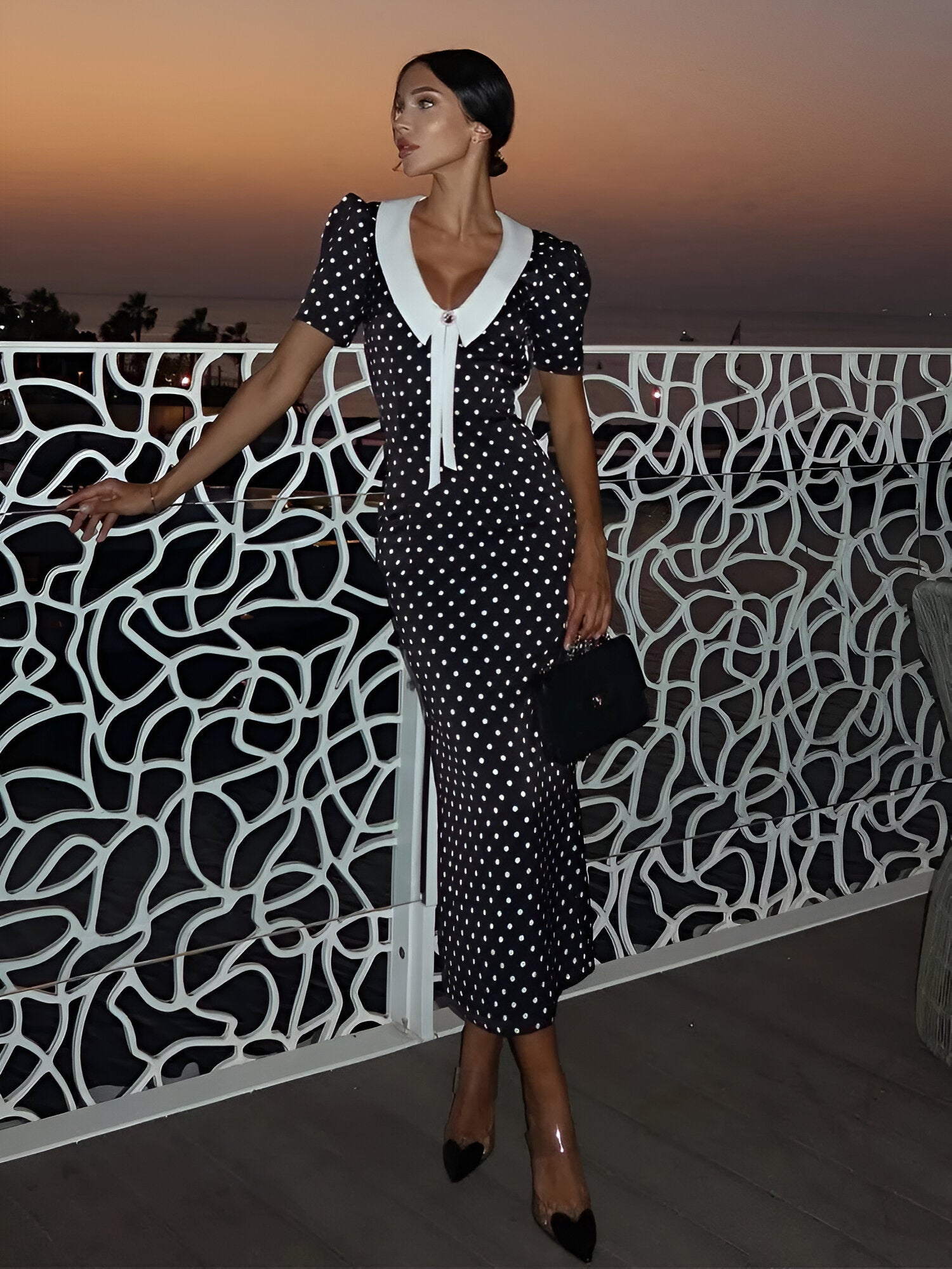 Helena - Polka Dot Jurk