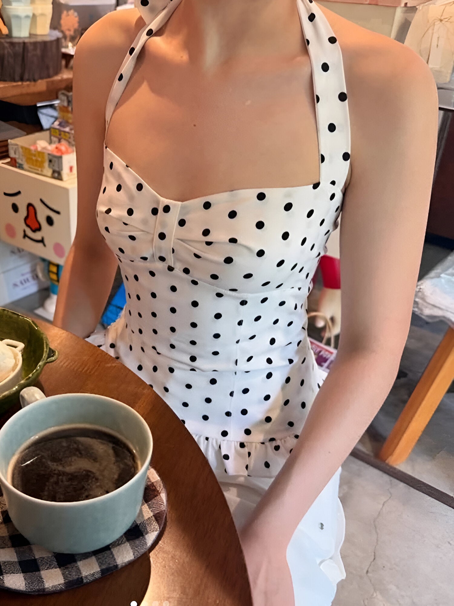 Mireille - Polka Dot Top