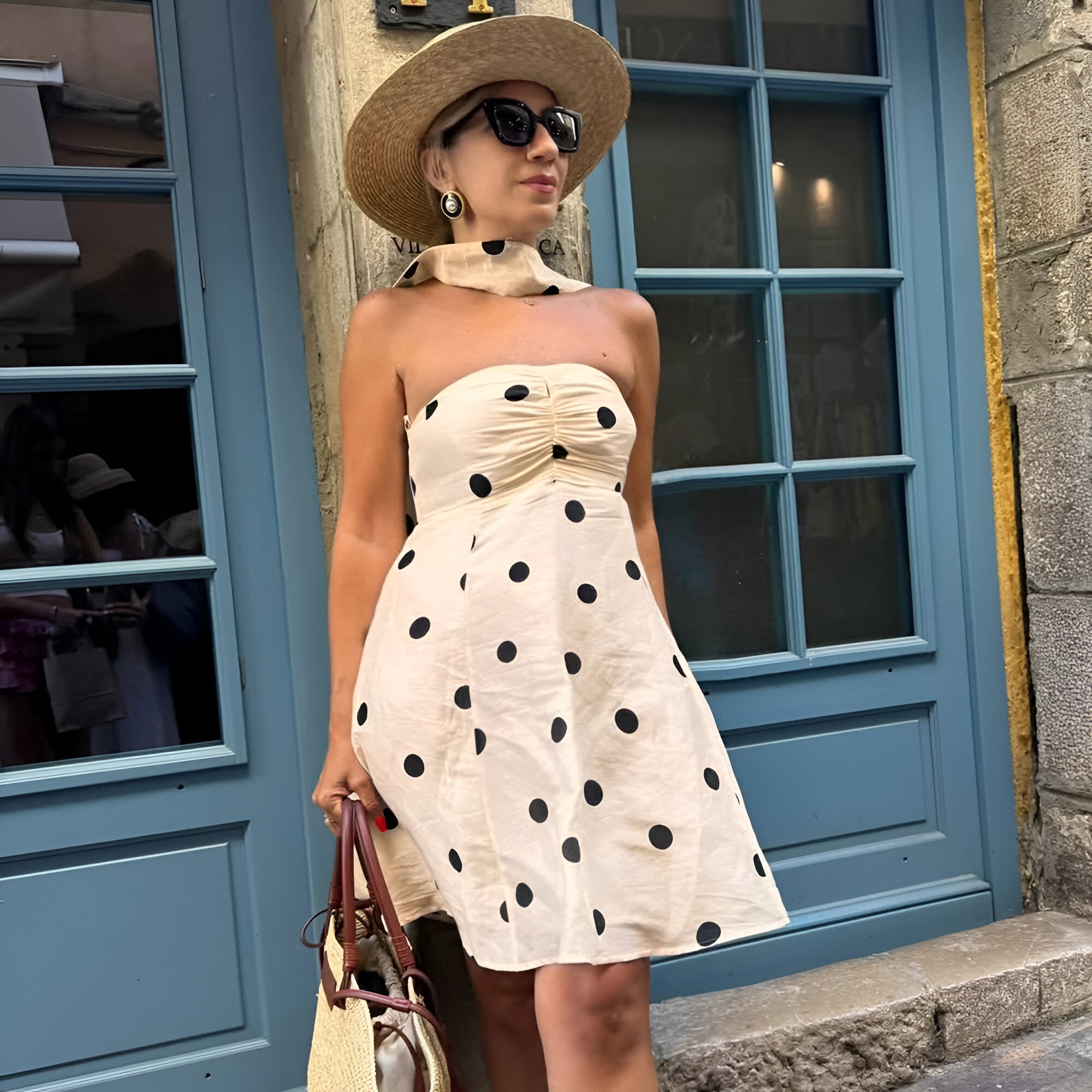 Liora - Polka Dot Jurk