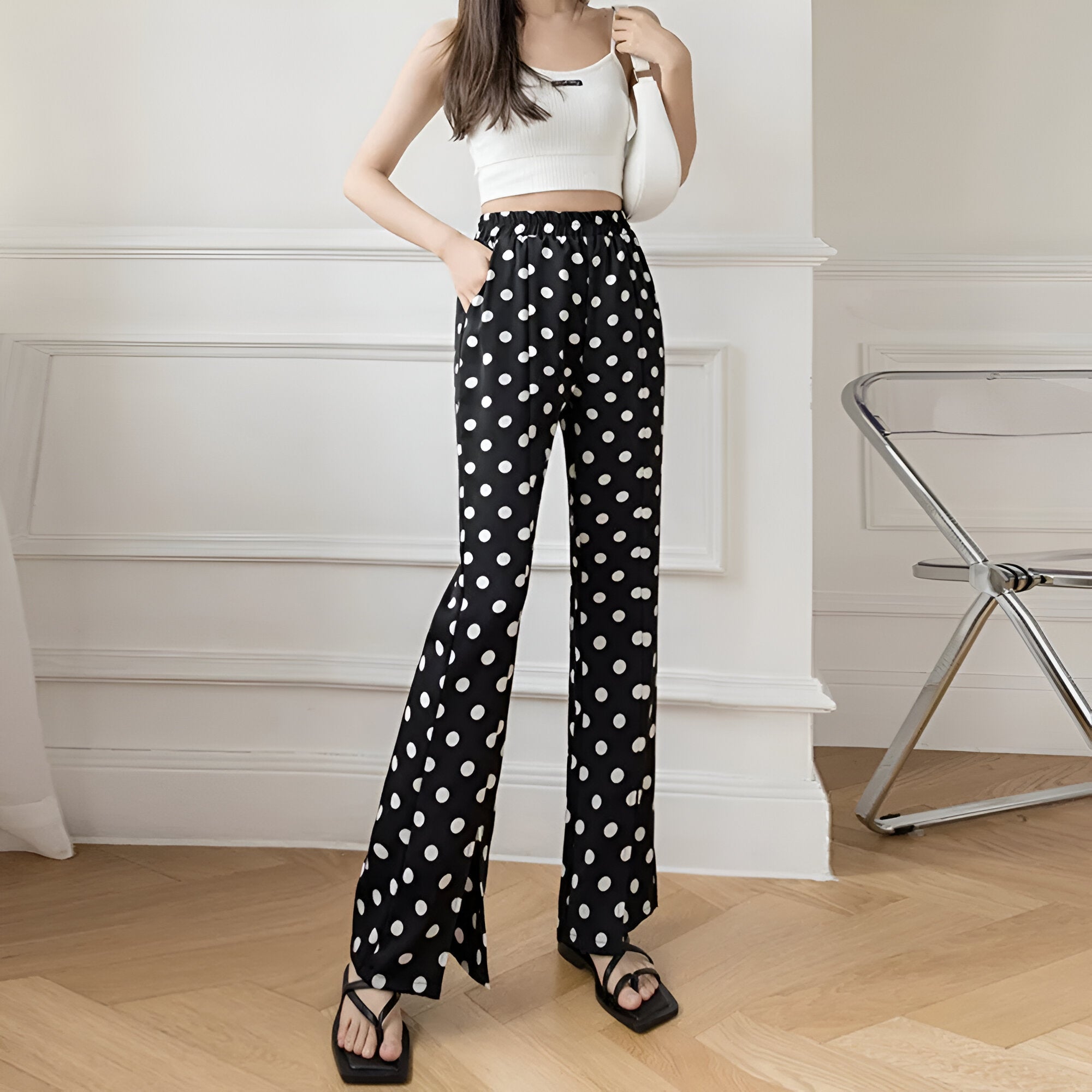 Claudia - Polka Dot Broek