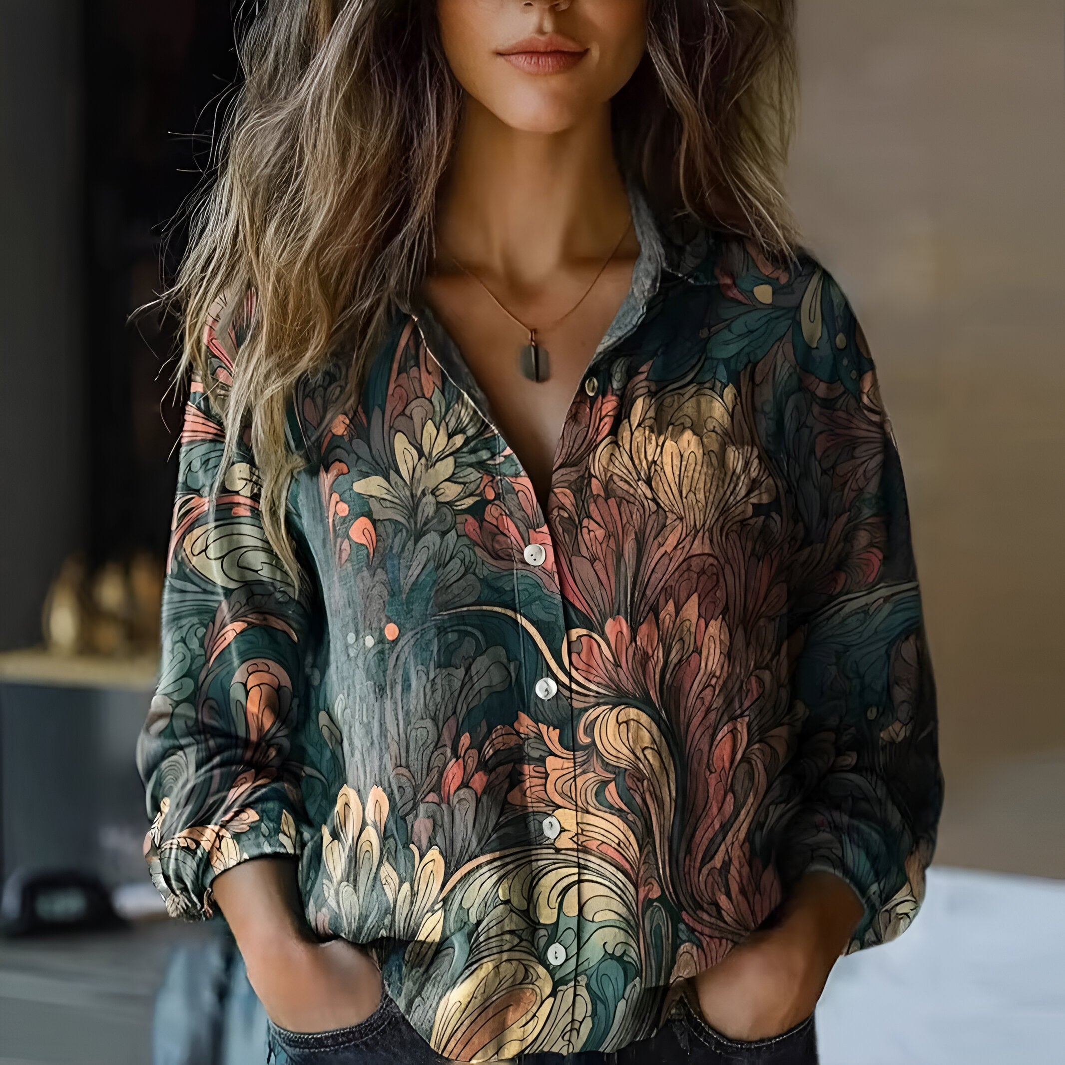 Sofie - Retro Blouse
