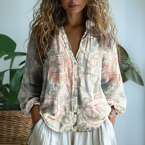 Sofie - Retro Blouse