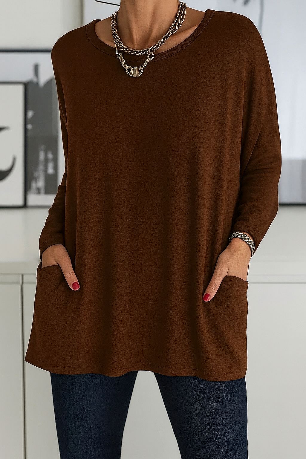 Sophia - cozy oversized sweater