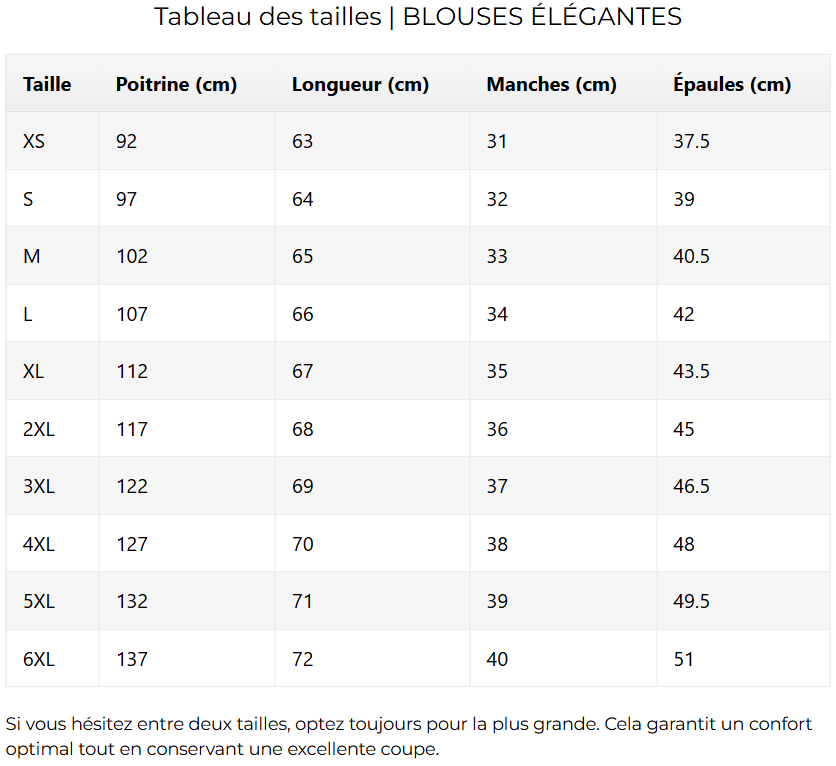 Lucy - Chic blouse with patterns